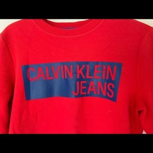 Calvin Klein Crewneck Red